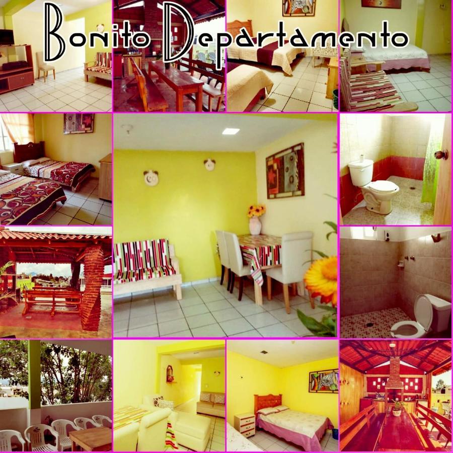 El Paraiso De Zacatlan, Departamento Con Terraza, 10 Pax Extérieur photo
